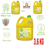 NƯỚC RỬA CHÉN ANCHYTO -  CN THÁI LAN-HƯƠNG XẢ CHANH  - 3,6KG/CAN