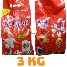 BỘT GIẶT THAIPLUS HƯƠNG NƯỚC HOA-  CN THÁI LAN -  3KG /BỊCH 
