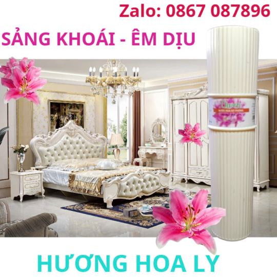 NƯỚC HOA XỊT PHÒNG - CN THAILAN- HƯƠNG  LY - LOẠI 350ML