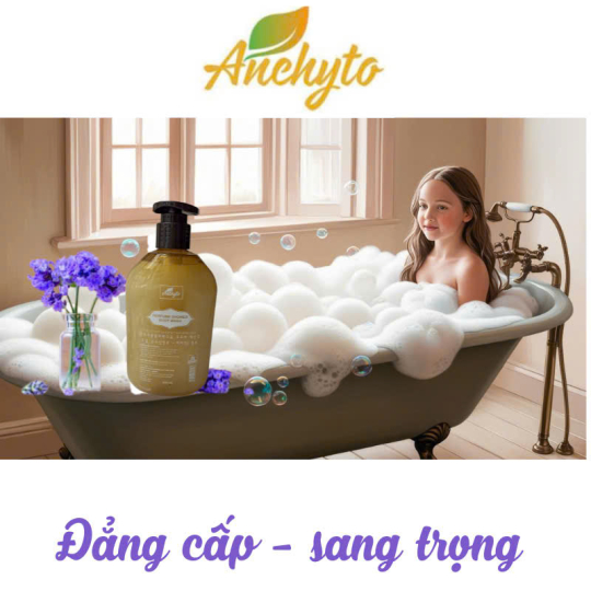 SỮA TẮM ANCHYTO - DƯỠNG DA - CN HÀN QUỐC - HƯƠNG HOA LAVENDER , TINH CHẤT SỮA DÊ VÀ VITAMINE 