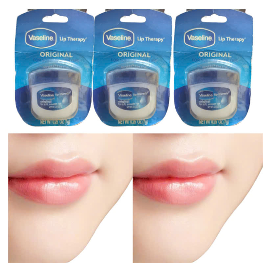 DƯỠNG MÔI VASELINE MÀU HỒNG  VÀ MÀU TRẮNG -  LOẠI 7G