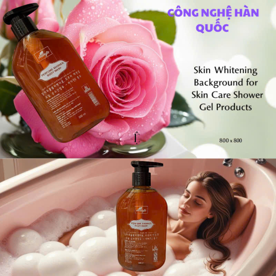 SỮA TẮM ANCHYTO - DƯỠNG DA CN HÀN QUỐC - HƯƠNG HOA HỒNG ENCHANTER -LOẠI 350ML/CHAI