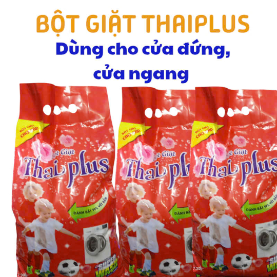 BỘT GIẶT THAIPLUS HƯƠNG NƯỚC HOA- 400GAM/BỊCH 