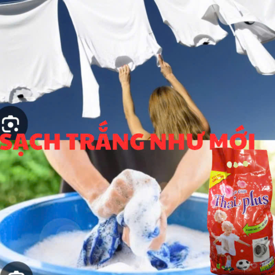 BỘT GIẶT THAIPLUS HƯƠNG NƯỚC HOA-  1,8 KG /BỊCH 